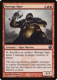 Barrage Ogre from Scars of Mirrodin