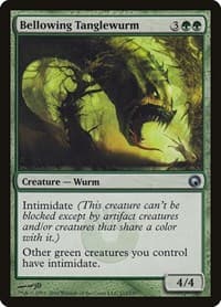 Bellowing Tanglewurm from Scars of Mirrodin