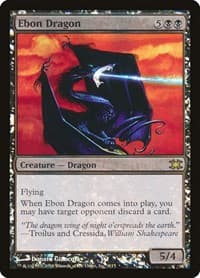 Ebon Dragon from From the Vault: Dragons