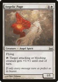 Angelic Page from Duel Decks: Divine vs. Demonic