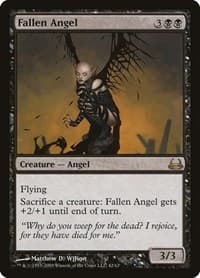 Fallen Angel from Duel Decks: Divine vs. Demonic