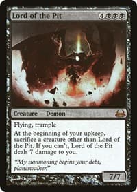 Lord of the Pit from Duel Decks: Divine vs. Demonic