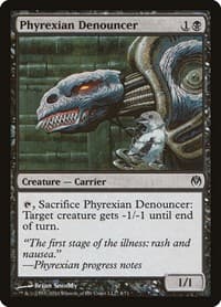 Phyrexian Denouncer from Duel Decks: Phyrexia vs. the Coalition