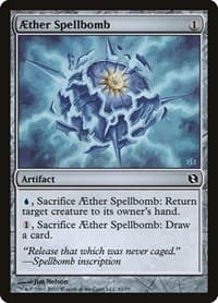 Aether Spellbomb from Duel Decks: Elspeth vs. Tezzeret