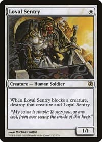 Loyal Sentry from Duel Decks: Elspeth vs. Tezzeret