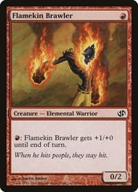 Flamekin Brawler from Duel Decks: Jace vs. Chandra