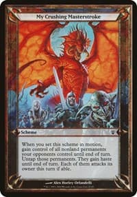 My Crushing Masterstroke (Archenemy) from Oversize Cards