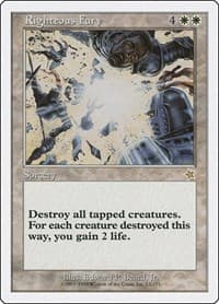 Righteous Fury from Starter 1999