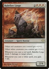 Balefire Liege from Planechase