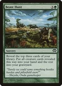 Beast Hunt from Planechase
