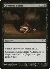 Consume Spirit from Planechase