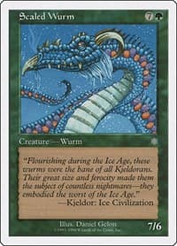 Scaled Wurm from Battle Royale Box Set