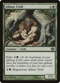 Albino Troll from Duel Decks: Garruk vs. Liliana