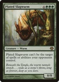 Plated Slagwurm from Duel Decks: Garruk vs. Liliana
