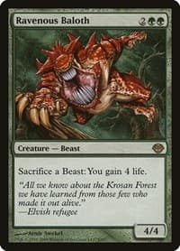 Ravenous Baloth from Duel Decks: Garruk vs. Liliana