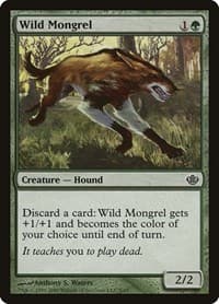 Wild Mongrel from Duel Decks: Garruk vs. Liliana