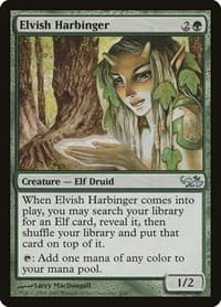 Elvish Harbinger from Duel Decks: Elves vs. Goblins