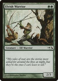 Elvish Warrior from Duel Decks: Elves vs. Goblins