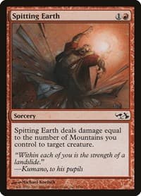Spitting Earth from Duel Decks: Elves vs. Goblins