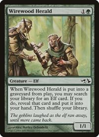 Wirewood Herald from Duel Decks: Elves vs. Goblins