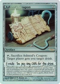 Ashnod's Coupon from Arena Promos