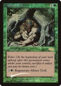Albino Troll from FNM Promos