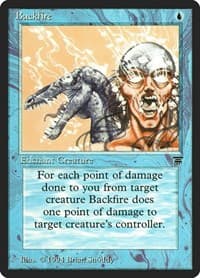 Backfire from Legends