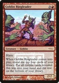 Goblin Ringleader from FNM Promos