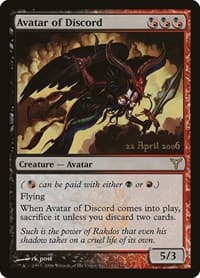 Avatar of Discord from Prerelease Cards