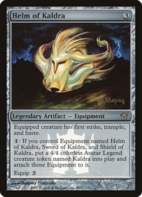 Helm of Kaldra from Prerelease Cards