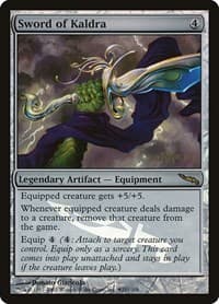 Sword of Kaldra from Prerelease Cards