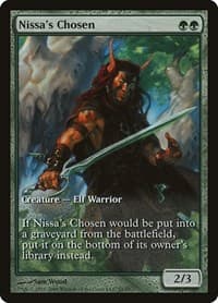 Nissa's Chosen from Game Day & Store Championship Promos