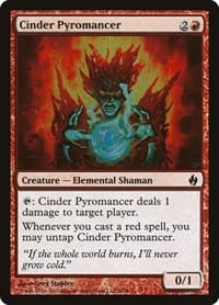 Cinder Pyromancer from Premium Deck Series: Fire and Lightning