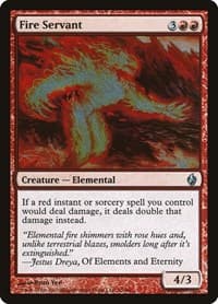 Fire Servant from Premium Deck Series: Fire and Lightning