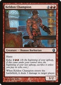Keldon Champion from Premium Deck Series: Fire and Lightning
