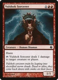Vulshok Sorcerer from Premium Deck Series: Fire and Lightning