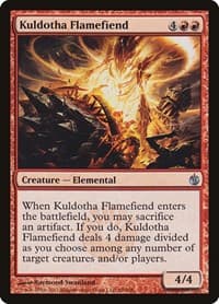Kuldotha Flamefiend from Mirrodin Besieged