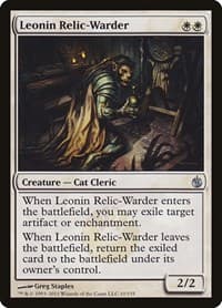 Leonin Relic-Warder from Mirrodin Besieged