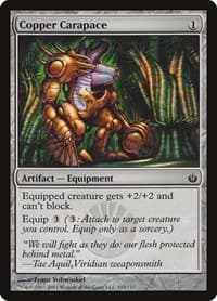 Copper Carapace from Mirrodin Besieged