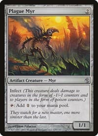 Plague Myr from Mirrodin Besieged