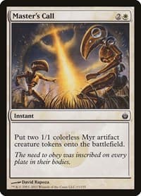 Master's Call from Mirrodin Besieged