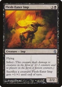 Flesh-Eater Imp from Mirrodin Besieged