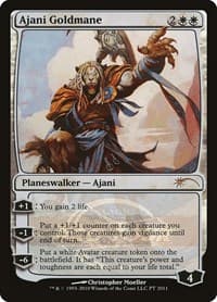 Ajani Goldmane (2011 Pro Tour) from Pro Tour Promos