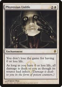 Phyrexian Unlife from New Phyrexia