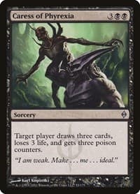 Caress of Phyrexia from New Phyrexia