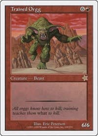 Trained Orgg from Starter 1999