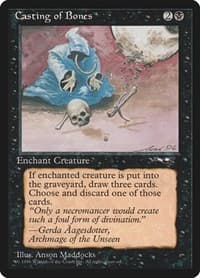 Casting of Bones (Hooded Figure) from Alliances