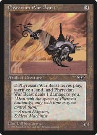Phyrexian War Beast from Alliances