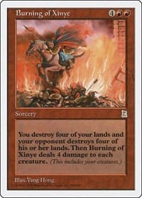 Burning of Xinye from Portal Three Kingdoms