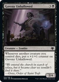 Gavony Unhallowed from Magic Game Night: Free-For-All